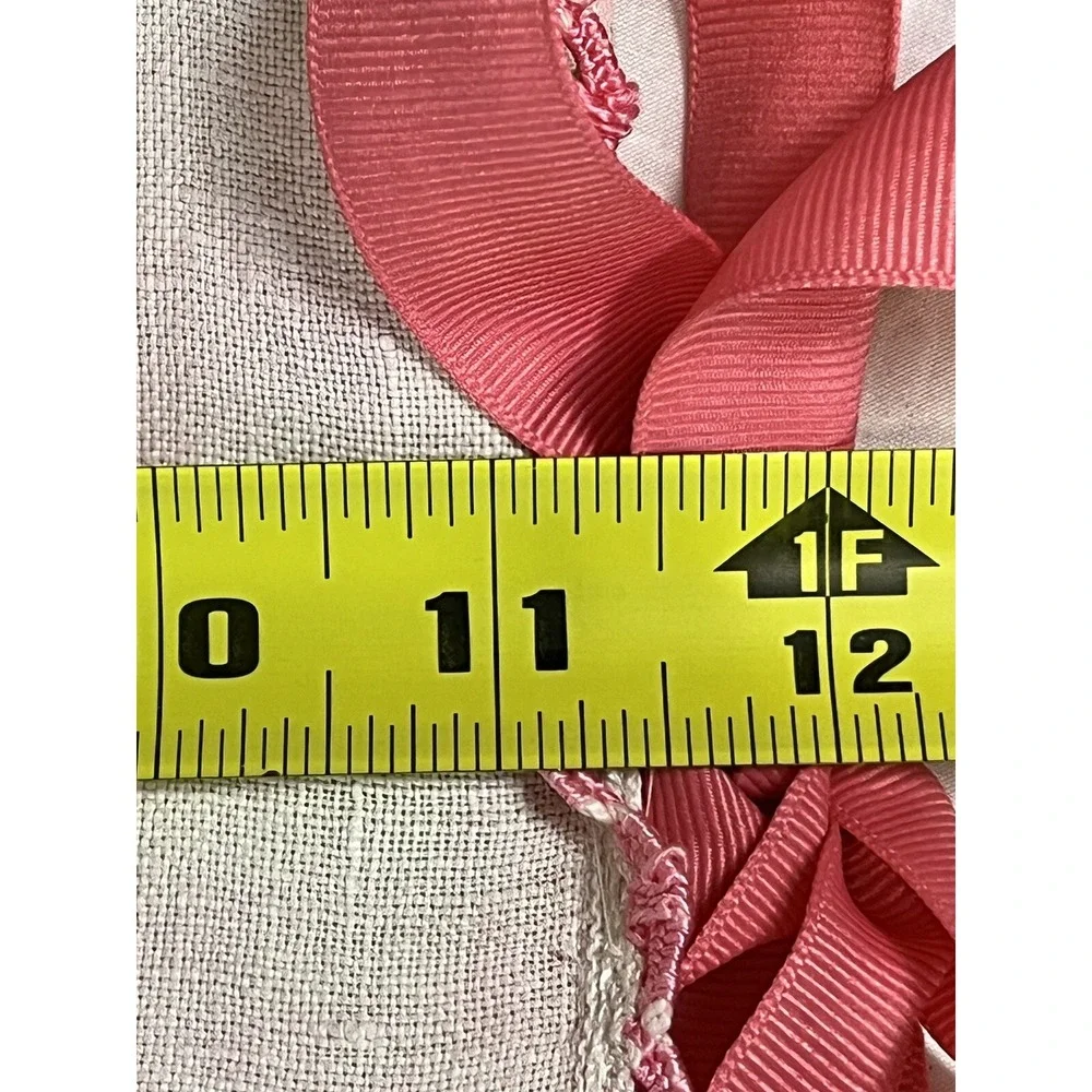 Handmade Girls Dress From Vintage Embroidered Tea Towel GUC Cottage Core Apron